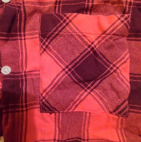 GAP Cotton Classic Plaid Flannel Button Down Shirt - Picture 5 of 9